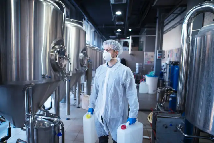Lebensmittelverarbeitung & -produktion screening and relocation process